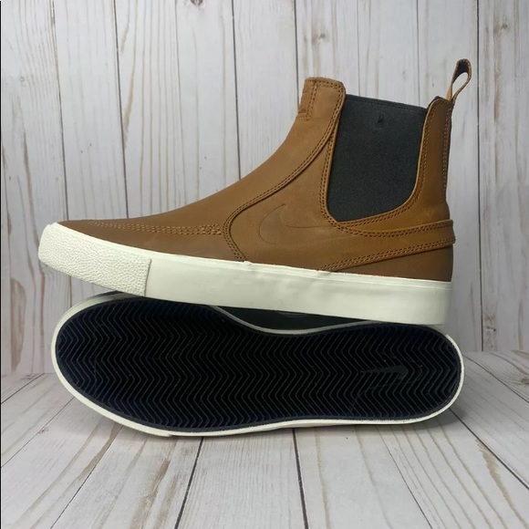 nike sb zoom stefan janoski slip mid rm light tan